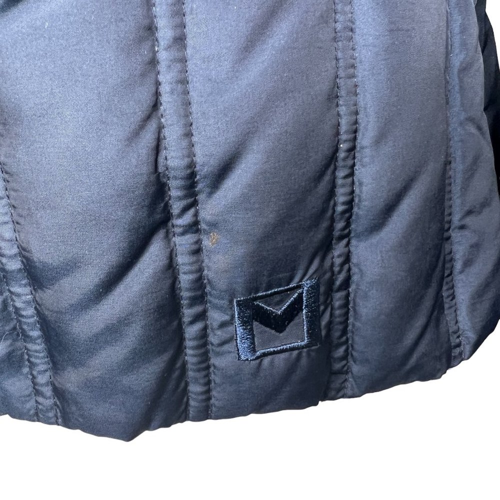 MICHAEL Michael Kors Multi Pocket Reversible Puffer Jacket Blue Grey Size S - Picture 6 of 17